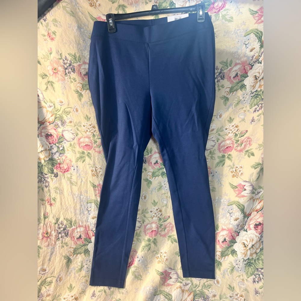 INC International Concepts Navy Skinny Pants - Picture 6 of 13